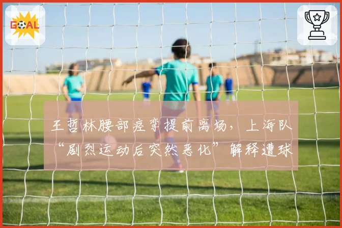 王哲林腰部痉挛提前离场,上海队“剧烈运动后突然恶化”解释遭球迷怒斥敷衍